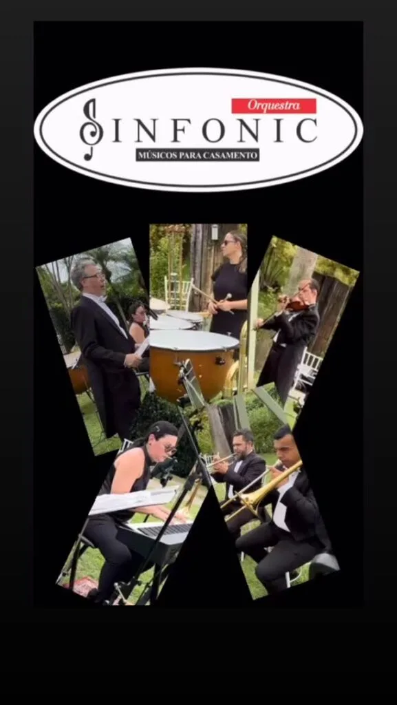 Músicos da Orquestra Sinfonic em apresentação
